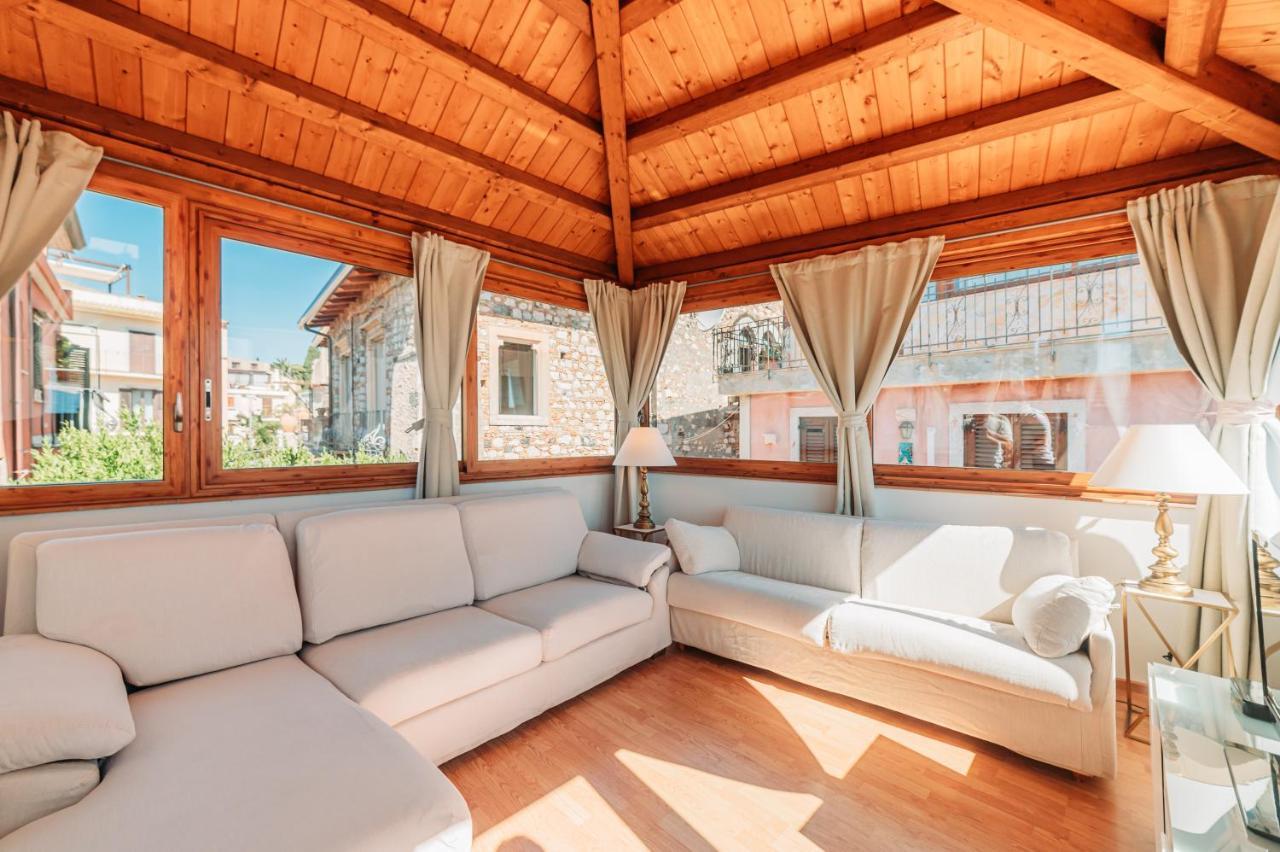Private Villa At Villa Al Duomo Taormina Exteriör bild